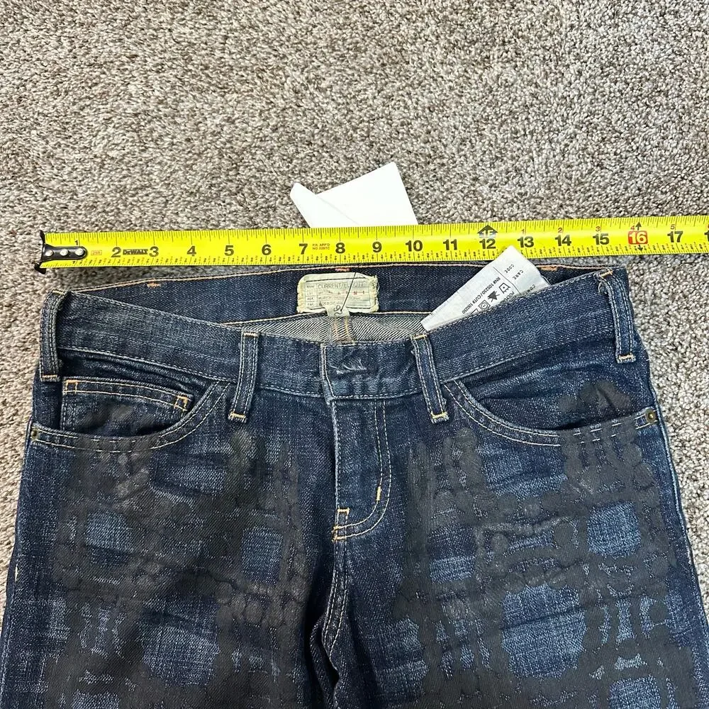 MARNI X CURRENT/ELLIOT Women's The Pearl Print Skinny Jeans Size 26